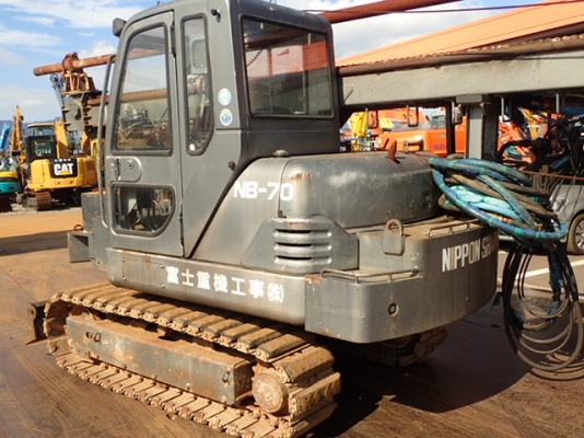 รถเจาะเสาเข็ม Nipon Sharyo รุ่น NB70 สภาพสวยมาก นำเข้าจากญี่ปุ่น