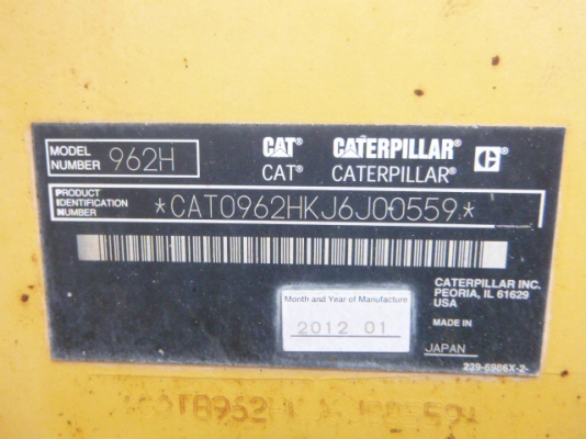 ขาย รถตัก ยี่ห้อCAT รุ่น962H ขาย รถตัก ยี่ห้อCAT รุ่น962H