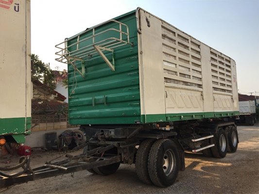 ขาย hino 344 ปี 56 ดั๊มพ์สามมิตร สเปค ดินหินทราย ลูกยาว 6.80 เมตร เดิมรั้ว 5 ซี่ต่อเพิ่ม 2 ซี่วิ่งน้ำตาล
