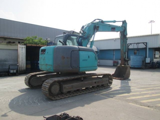 แมคโคร KOBELCO รุ่น SK135SR-1ES /EXCAVATOR MODEL:SK135SR-1ES เลขถัง YY04-09537 /S/no: YY04-09537 รถปี 2007 /YEAR:2007 ชั่วโมงใช้งาน/HOUR:TBA