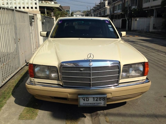 Benz 300Sel (คฤหาสน์) ปี91 เกียร์ออโต้ แก๊สหัวฉีด