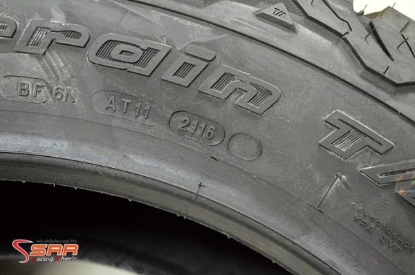 BF KO2 285/55R20 เส้นละ 12,500 บาท