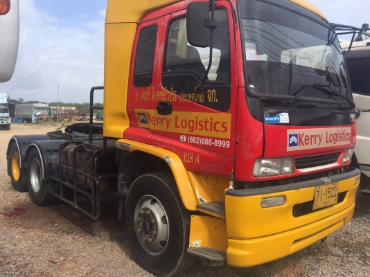 10 ล้อหัวลาก 320 แรง ปี2549 แม็คโหลดแล้ว ไมล์ 5แสน รถสวยเดิมๆ