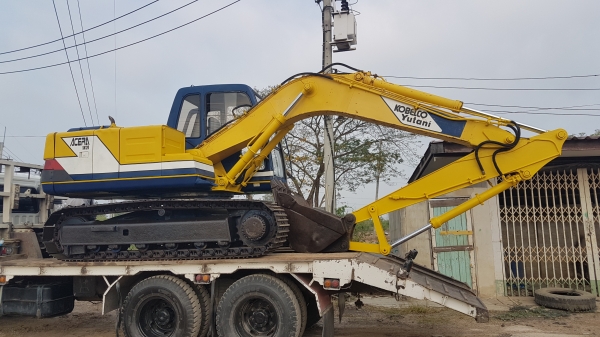 ขายด่วนรถแบคโฮKOBELCO-SK100มาร์ทีชั่วโม่งทำงานน้อยแค่3,859ชั่วโม่งรถนอกนำเข้ายังไม่เคยใช้งานในเมืองไทยเลย