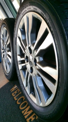 ล้อแม็กเดิมซิตี้ ขอบ16 พร้อมยางบริดสโตน Ecopia EP200 185/55R16 ปี15