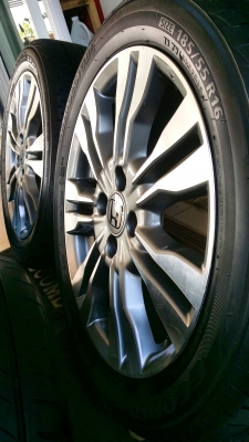 ล้อแม็กเดิมซิตี้ ขอบ16 พร้อมยางบริดสโตน Ecopia EP200 185/55R16 ปี15