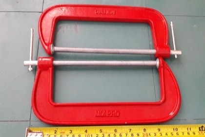 ขายซีแคมMIXPRO MADE IN INDIA. ขนาด8" ปากจับงานได้6"ALLOY STEEL.ใหม่เก่าเก็บ