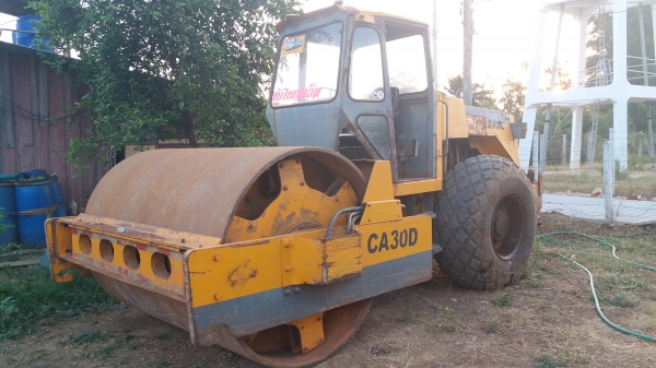 ขาย 595,000 รถบดสั่นสะเทือน DYNAPAC  CA 30 D 2 เพลา เครื่อง ISUZU รถสวยพร้อมใช้ ไร้สาร รถอยู่ สระแก้ว 090-772-3710 090-772-3708