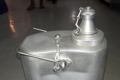 ขายถังน้ำรถถังทหารรัสเซีย ทำจากอลูมิเนียมหนาและหนักสวยงาม