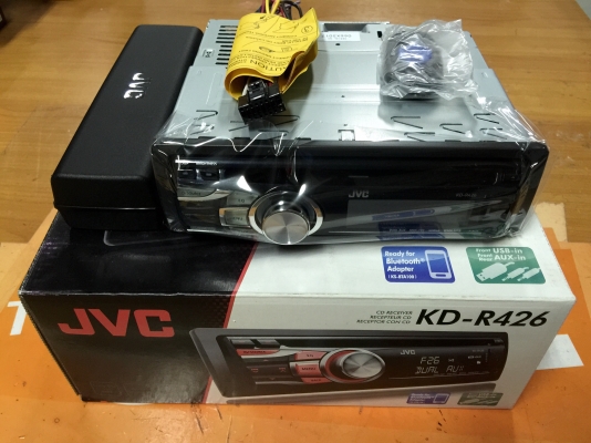 ขายวิทยุ JVC KD - R426 MP3 USB-IN พร้อมด้วยรีโมทคอลโทน ขายวิทยุ JVC KD - R426 MP3 USB-IN พร้อมด้วยรีโมทคอลโทน
