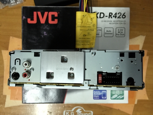 ขายวิทยุ JVC KD - R426 MP3 USB-IN พร้อมด้วยรีโมทคอลโทน ขายวิทยุ JVC KD - R426 MP3 USB-IN พร้อมด้วยรีโมทคอลโทน