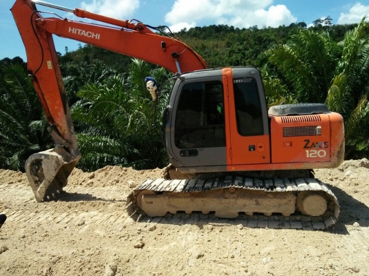 ขายรถแบคโฮ HITACHI ZX120-1 ทำงาน 12420ชั่วโมง สวยเดิม สนใจโทร 081-970-1072
