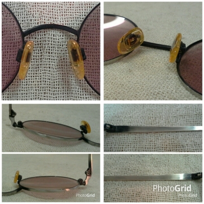 แว่นตาอเมริกันวินเทจ &#039;หยดน้ำ-จอห์น เลนนอน&#039;  ยุค &#039;80s  Authentic ESPRIT handmade in USA  ตัวแท้!  จริงใจ-ไม่จิงโจ้!
