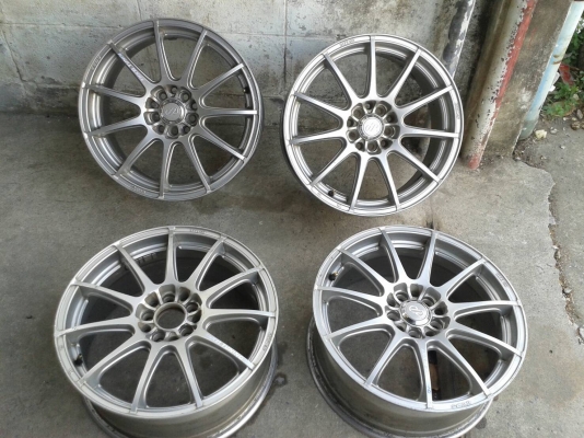 ขอบ17นิ้ว5รู100/114 ชุดนี้ ราคา 7700 บาท