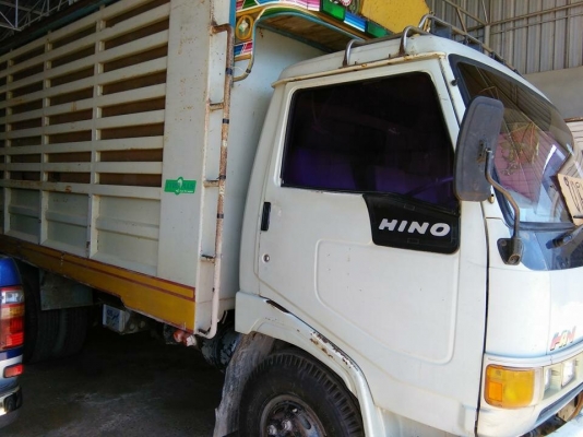Hino FC2W ดั้มเกษตร4.3เมตร ห้างแท้ปี39 กระจกไฟฟ้า เล่มพร้อมโอน