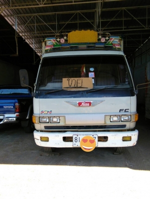 Hino FC2W ดั้มเกษตร4.3เมตร ห้างแท้ปี39 กระจกไฟฟ้า เล่มพร้อมโอน