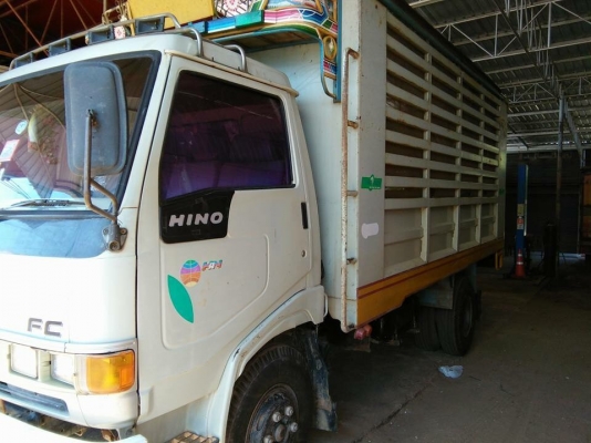 Hino FC2W ดั้มเกษตร4.3เมตร ห้างแท้ปี39 กระจกไฟฟ้า เล่มพร้อมโอน