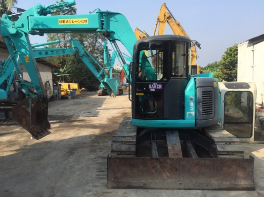 ขาย KOBELCO  SK75UR  -3ES  เก่าญี่ปุ่นแท้  สภาพสวยมากๆๆ  ปี  2007  ลองระบบกันได้ทุกวัน  โทร  089-3818694  ดวงนภา