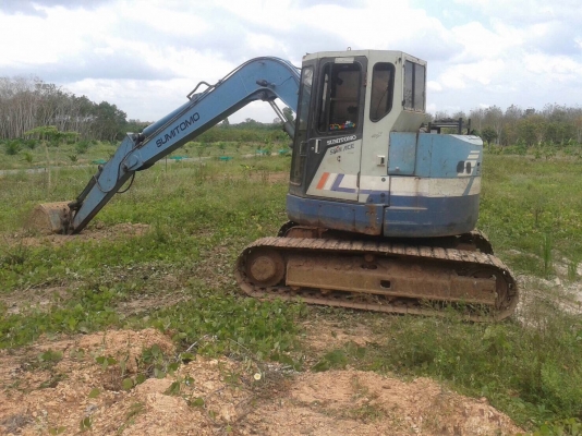 รถแบคโฮ SUMITOMO SH75U. สนใจติดต่อ 081 - 6079515