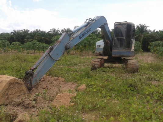 รถแบคโฮ SUMITOMO SH75U. สนใจติดต่อ 081 - 6079515 รถแบคโฮ SUMITOMO SH75U. สนใจติดต่อ 081 - 6079515