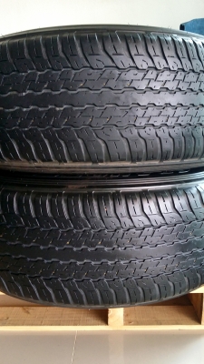 ล้อแม็กDCENTI ขอบ18 กว้าง9.5/10.5 พร้อมยางดันล็อป 265/60R18 ปี16