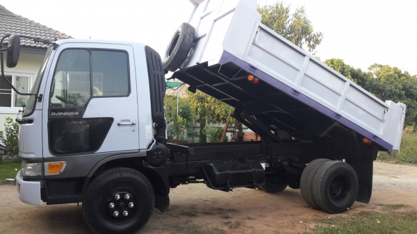รถดั้มพ์..HINO..FB4j..145แรงปี43.แอร์.เพาเวอร์.เบรคจิ๊ฟฟี่.ดั้มพ์ต่อใหม่