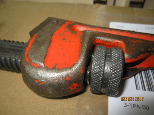 ประแจจับแป๊บ ขาเดี่ยว Ridgid Made in USA. ขนาด 18 นิ้ว