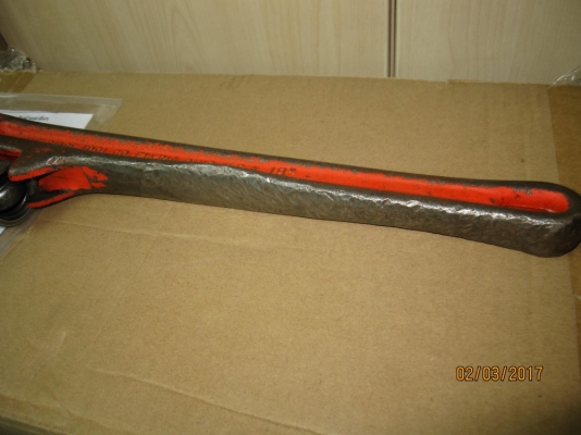 ประแจจับแป๊บ ขาเดี่ยว Ridgid Made in USA. ขนาด 18 นิ้ว