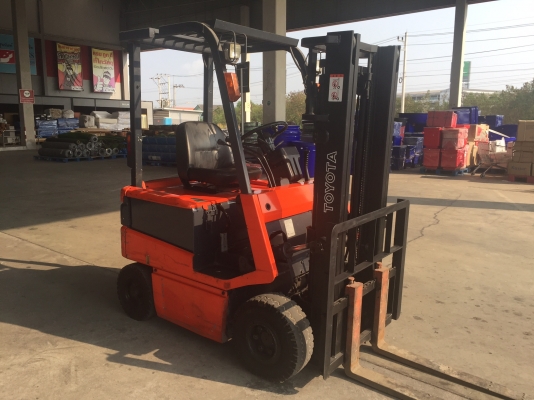 ขายรถยกไฟฟ้า TOYOTA 5FB15 พร้อมตู้ชาร์จ