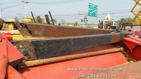 ขาย เครื่องม้วนฟาง เก่านอก สำหรับใส่รถไถนา แทรกเตอร์ ยี่ห้อ TAKAKITA