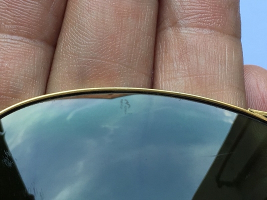 ขายแว่น BL Ray Ban aviator usa.