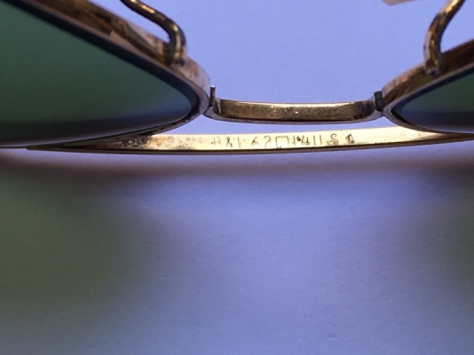 ขายแว่น BL Ray Ban aviator usa.