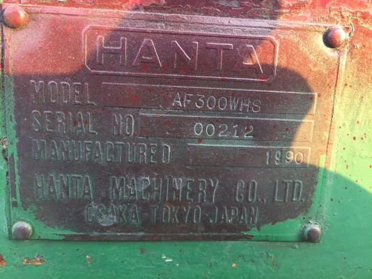 มาใหม่ครับ ขายไม่แพง รถปูยาง 3เมตร HANTA เก่าญี่ปุ่น โทร.090-986-2521 อ๊อบ