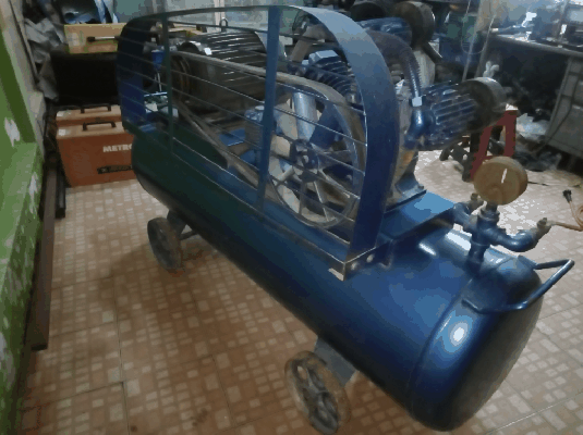 ขายด่วนปั้มลมpuma model pp-35p 5hp 315ลิตร.