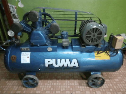 ขายด่วนปั้มลมpuma model pp-35p 5hp 315ลิตร.