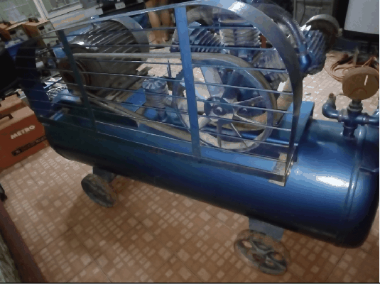 ขายด่วนปั้มลมpuma model pp-35p 5hp 315ลิตร.