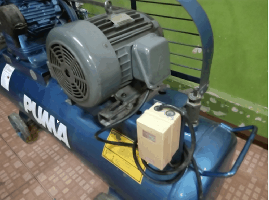 ขายด่วนปั้มลมpuma model pp-35p 5hp 315ลิตร.