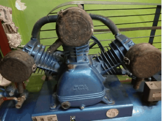 ขายด่วนปั้มลมpuma model pp-35p 5hp 315ลิตร.