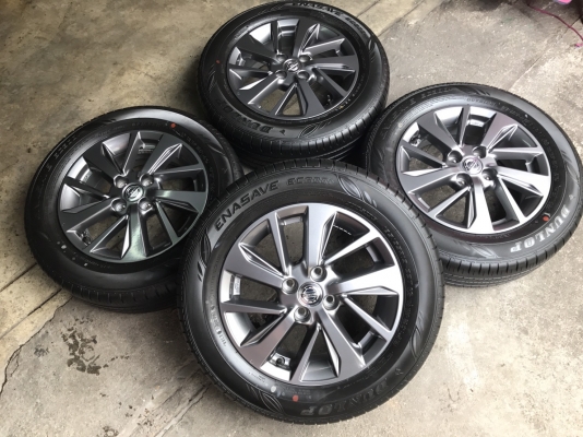 แม็กป้ายแดง Nissan Almera พร้อมยาง185-65-15