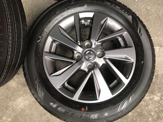 แม็กป้ายแดง Nissan Almera พร้อมยาง185-65-15