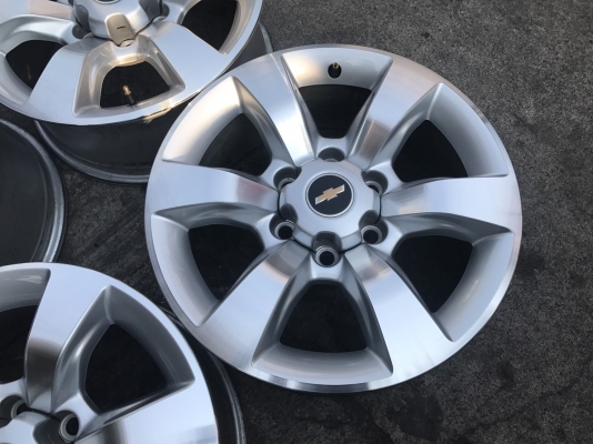 ล้อแม็กป้ายแดง เชฟโรเลต 6รู 139 ขอบ18 ล้อแม็กป้ายแดง เชฟโรเลต 6รู 139 ขอบ18