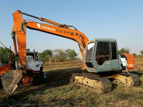 HITACHI EX 120-3+เทนเลอร์ HITACHI EX 120-3+เทนเลอร์