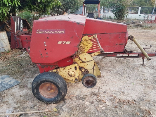 เครื่องอัดฟาง NEW HOLLAND รุ่น 276 (เก่านอก) พร้อมใช้งาน