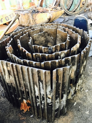 ขาย โซ่พร้อมแผ่น สวยๆถอดจากCAT320D