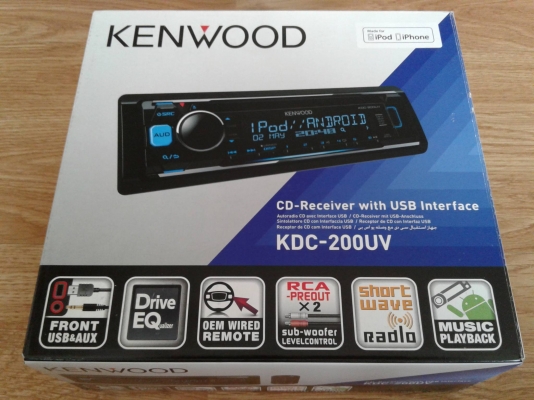 ขายวิทยุรถยนต์ Kenwood รุ่น KDC 200UV