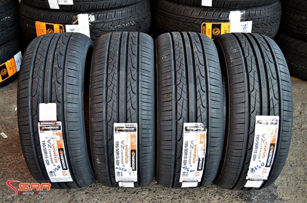 HANKOOK V2 CONCEPT2 195/50R15 ปี17 เส้นละ 1,750 บาท