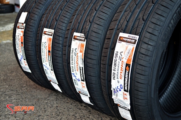 HANKOOK V2 CONCEPT2 195/50R15 ปี17 เส้นละ 1,750 บาท