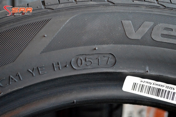 HANKOOK V2 CONCEPT2 195/50R15 ปี17 เส้นละ 1,750 บาท