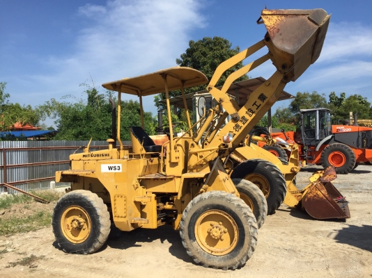 ขาย รถตัก MITSUBISHI WS3 เทียบเท่า 507 เก่าญี่ปุ่น โทร.090-986-2521 อ๊อบ