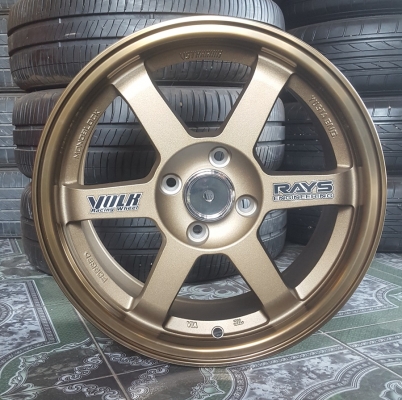 ขายล้อใหม่TE37 ขอบ15 4รู100ยางใหม่ NITTO  4 ล้อ